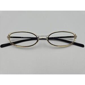 Emporio Armani EA 9017 Black Clear Full Rim Plastic Eyeglasses 135 Italy